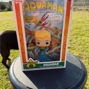 🫶🏼Funko Aquaman comic & Pop! Vinyl - Yellow Hair, Teal Costume